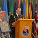 Capt. Justin E. James speaks to honor Spc. Carl A. Lissone