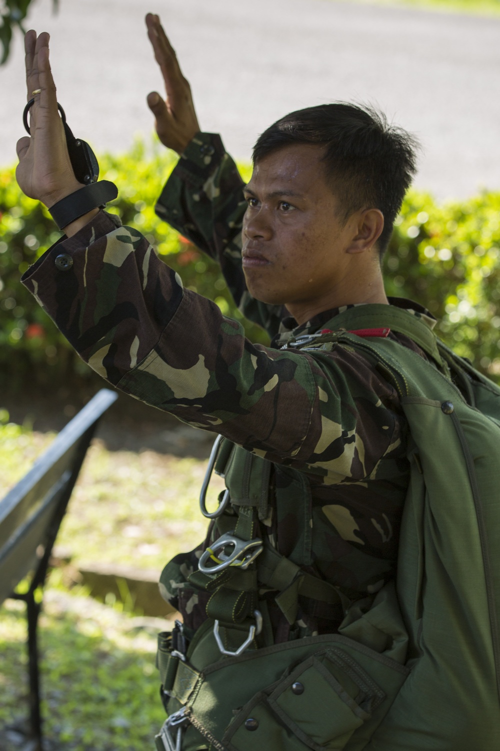 Philippine Special Forces High Altitude Low Opening Jumps