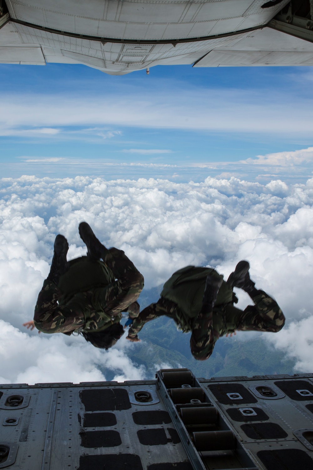 Philippine Special Forces High Altitude Low Opening Jumps