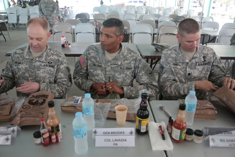 Gen. Vincent K. Brooks visits Fort Magsaysay