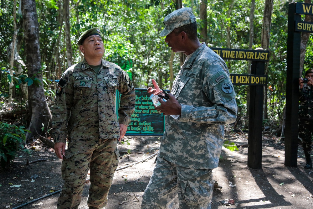 Gen. Vincent K. Brooks visits Fort Magsaysay