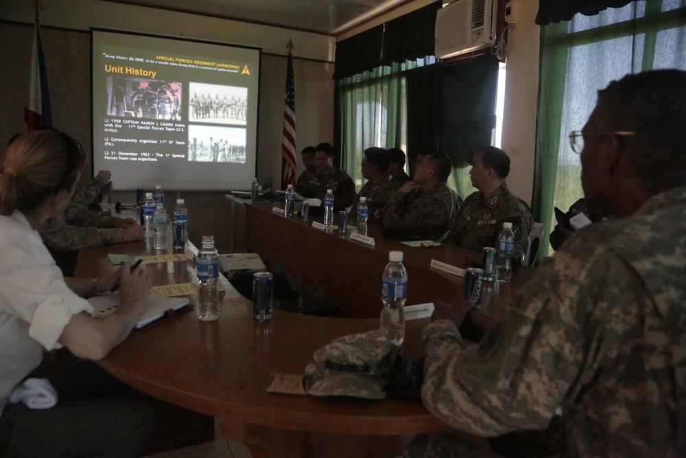 Gen. Vincent K. Brooks visits Fort Magsaysay