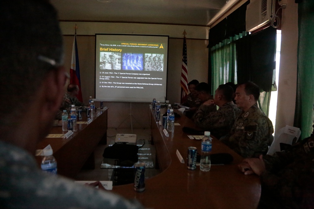 Gen. Vincent K. Brooks visits Fort Magsaysay