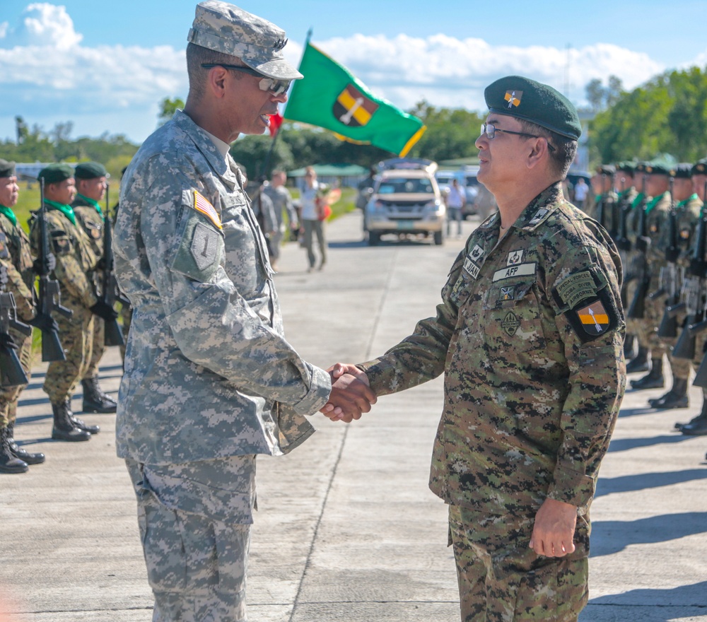 Gen. Vincent K. Brooks visits Fort Magsaysay