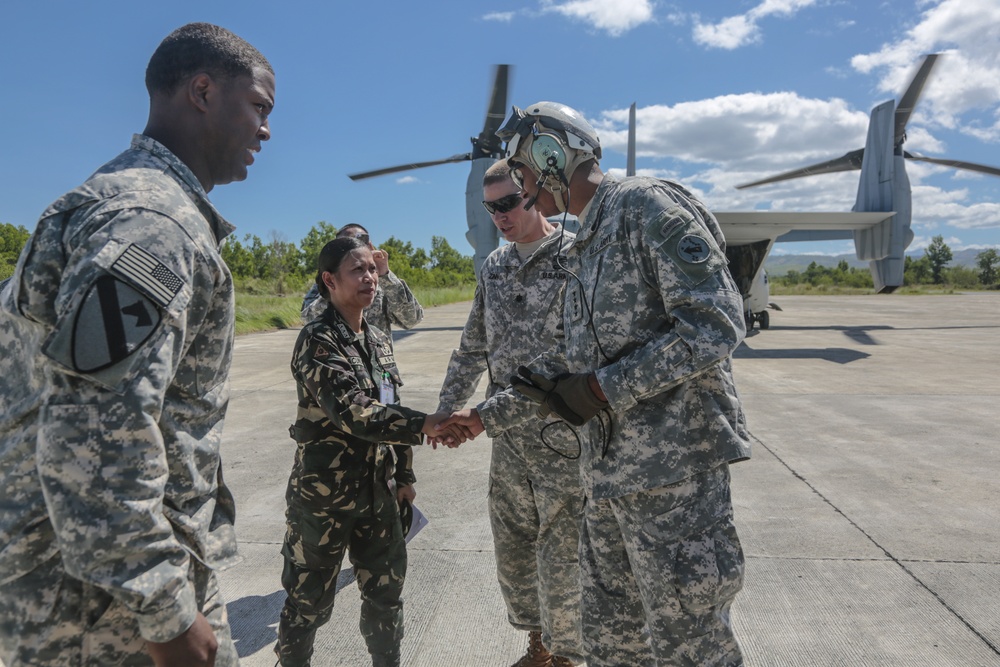 Gen. Vincent K. Brooks visits Fort Magsaysay