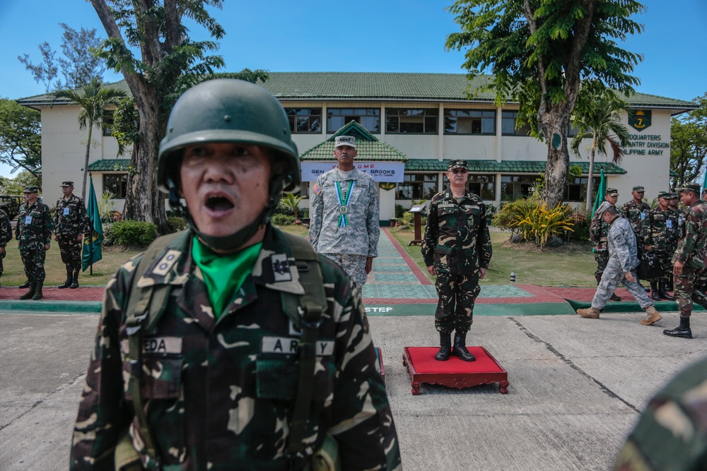 Gen. Vincent K. Brooks visits Fort Magsaysay