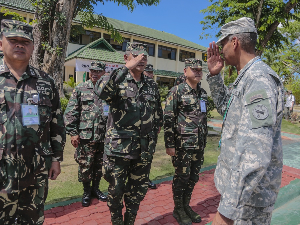 Gen. Vincent K. Brooks visits Fort Magsaysay