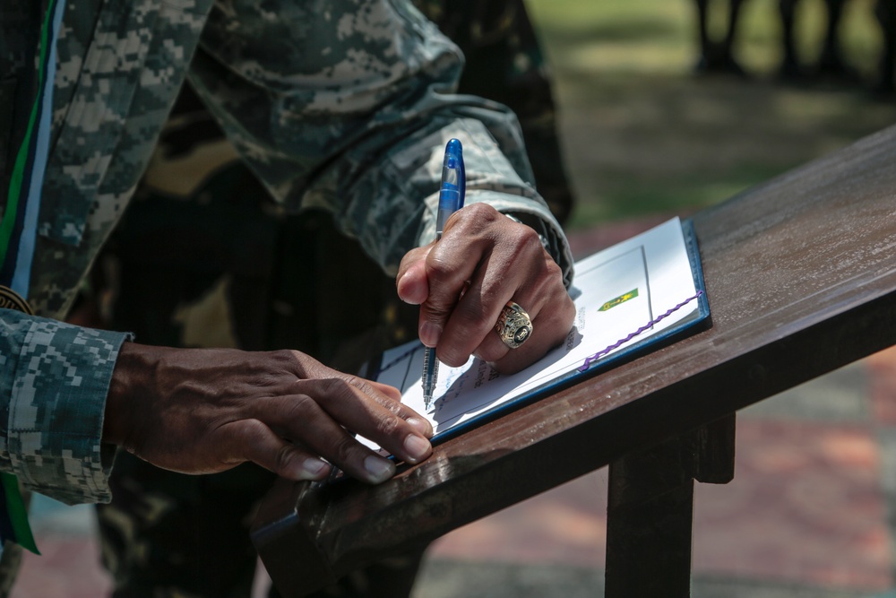 Gen. Vincent K. Brooks visits Fort Magsaysay