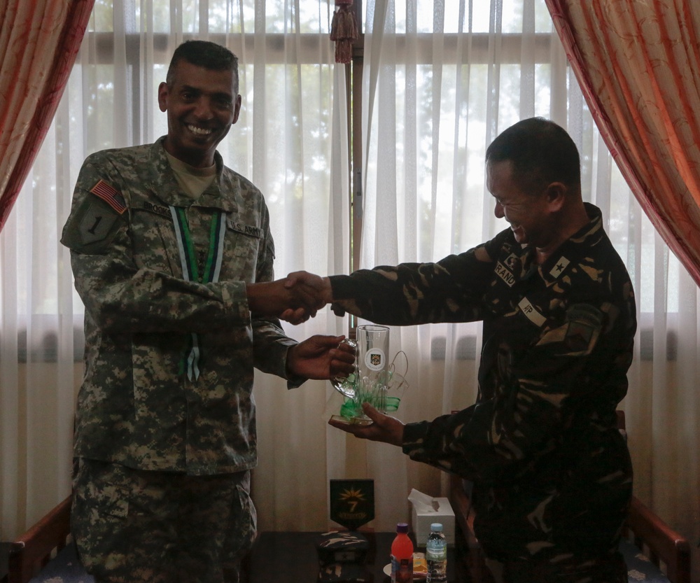 Gen. Vincent K. Brooks visits Fort Magsaysay