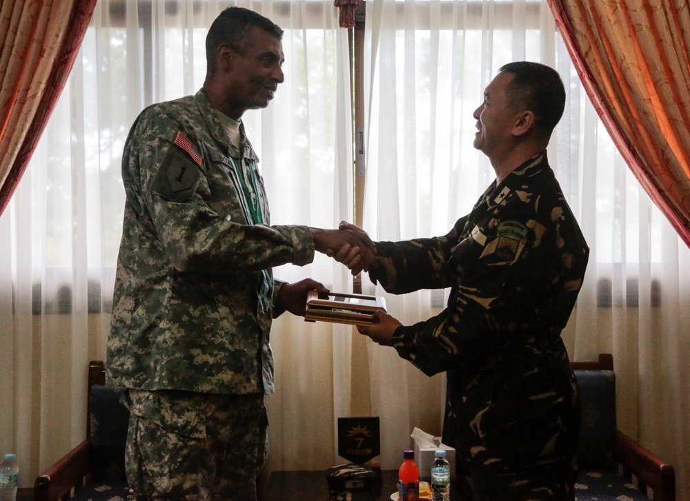 Gen. Vincent K. Brooks Visits Fort Magsaysay