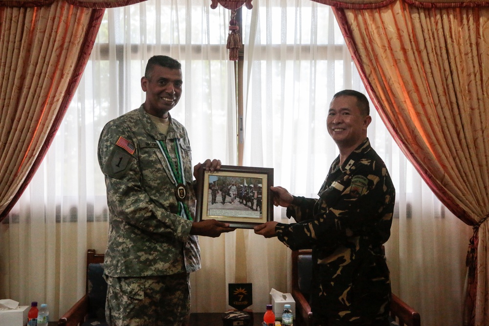 Gen. Vincent K. Brooks visits Fort Magsaysay