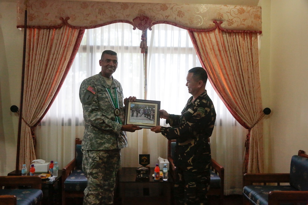 Gen. Vincent K. Brooks visits Fort Magsaysay