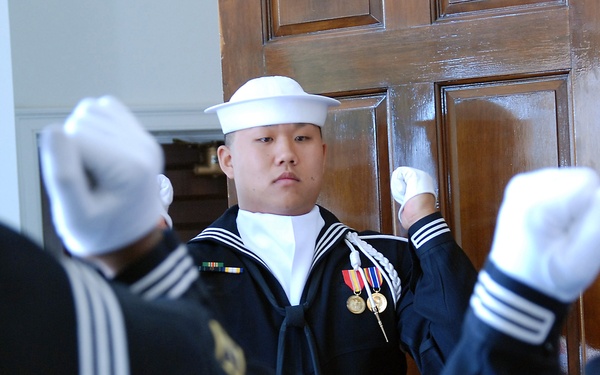 Chief Boatswain's Mate Robert Martin funeral