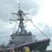 USS Dewey commissioning ceremony