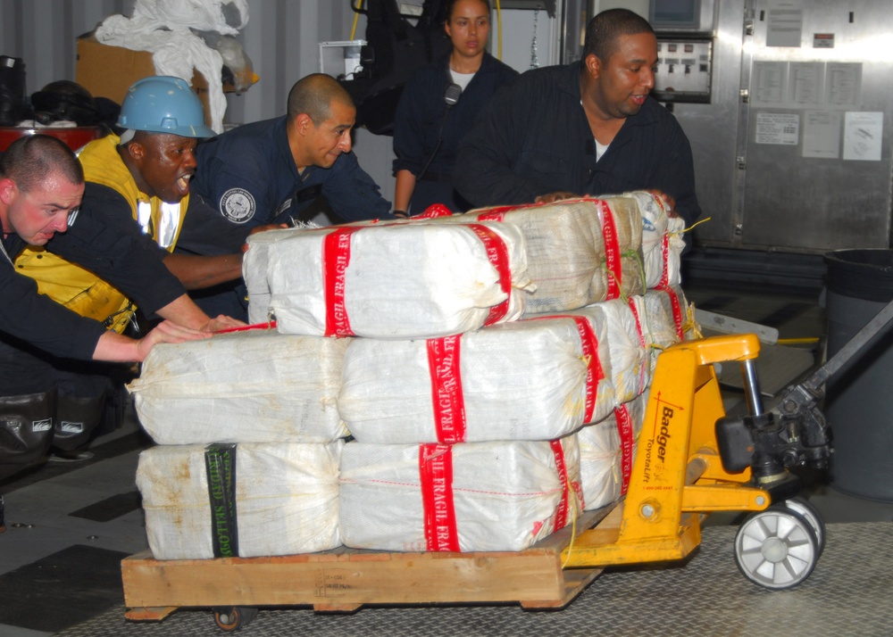 USS Freedom intercepts cocaine