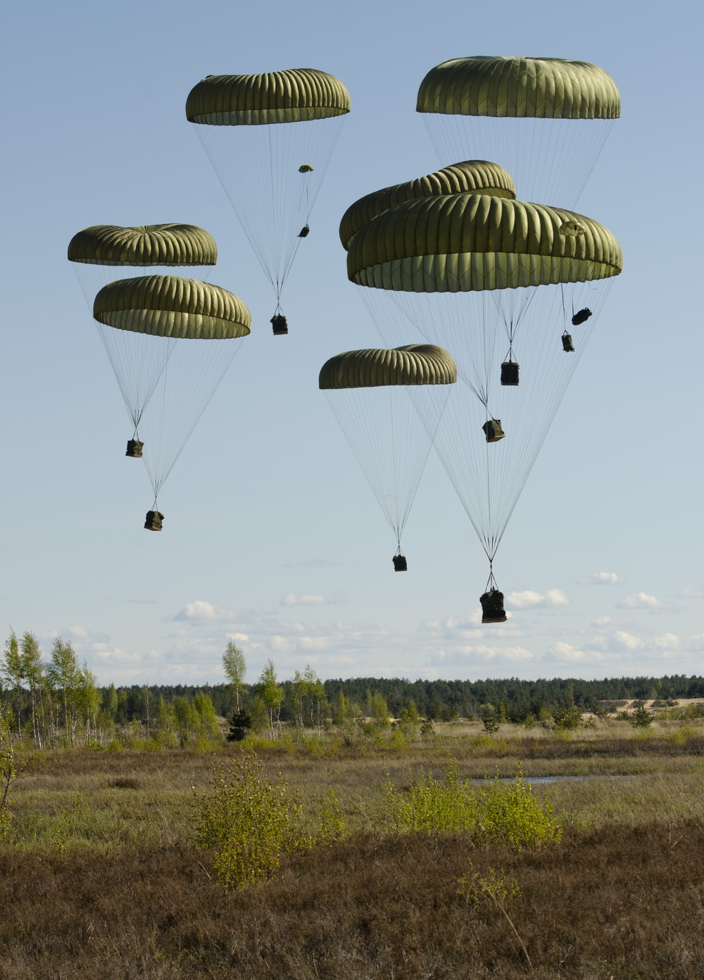 Sky Soldiers conduct aerial resupply in Latvia