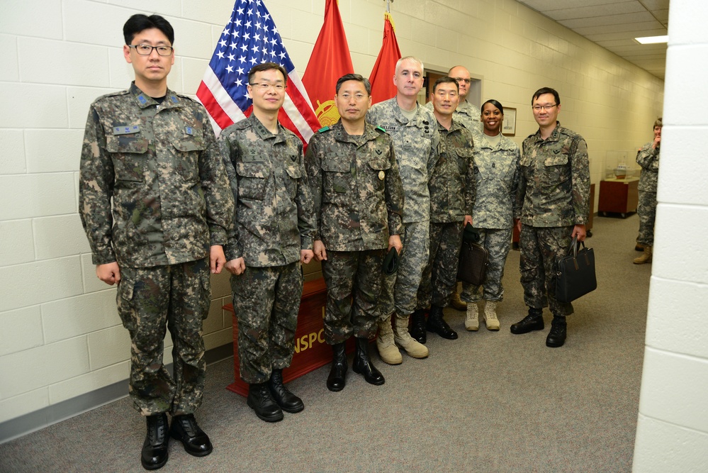 Republic of Korea TRANSCOM commander visits Fort Eustis