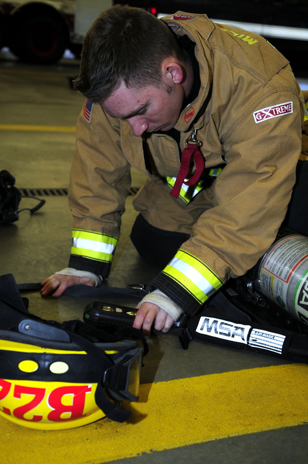 Breathe easy: Firefighters train on SCBA to ensure own, others lives kept safe