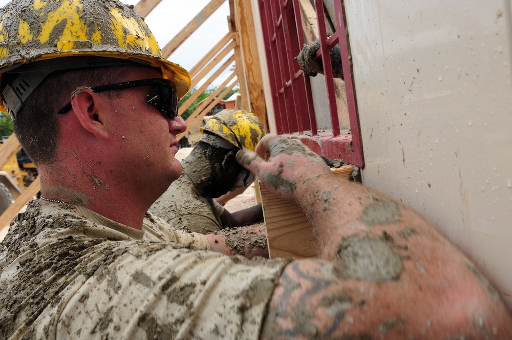 Building is what we do; Army Engineers Build Schools, Medical Clinics