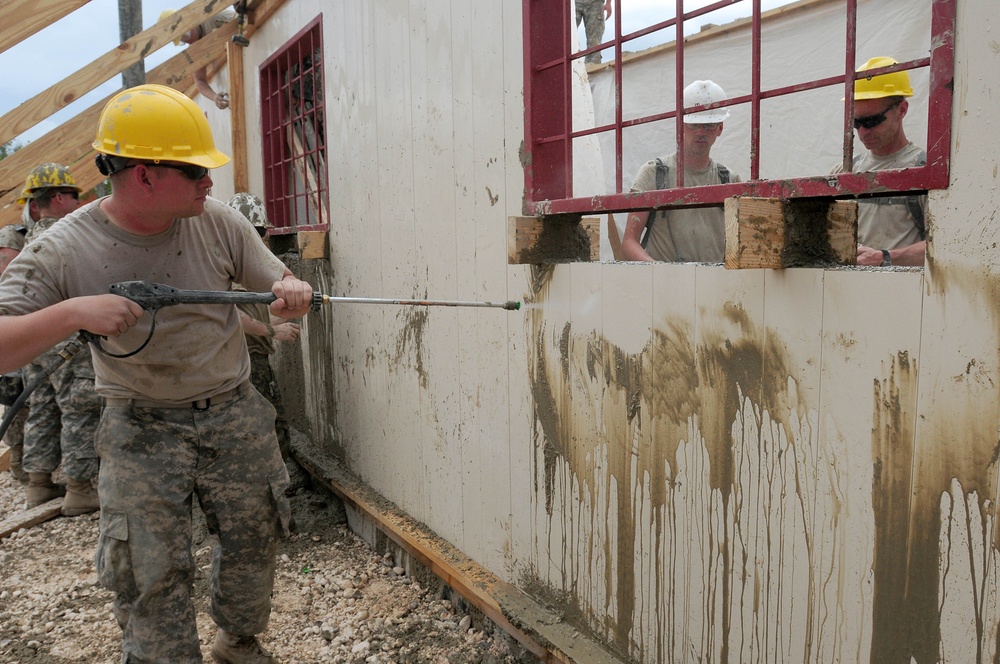 Building is what we do; Army Engineers Build Schools, Medical Clinics