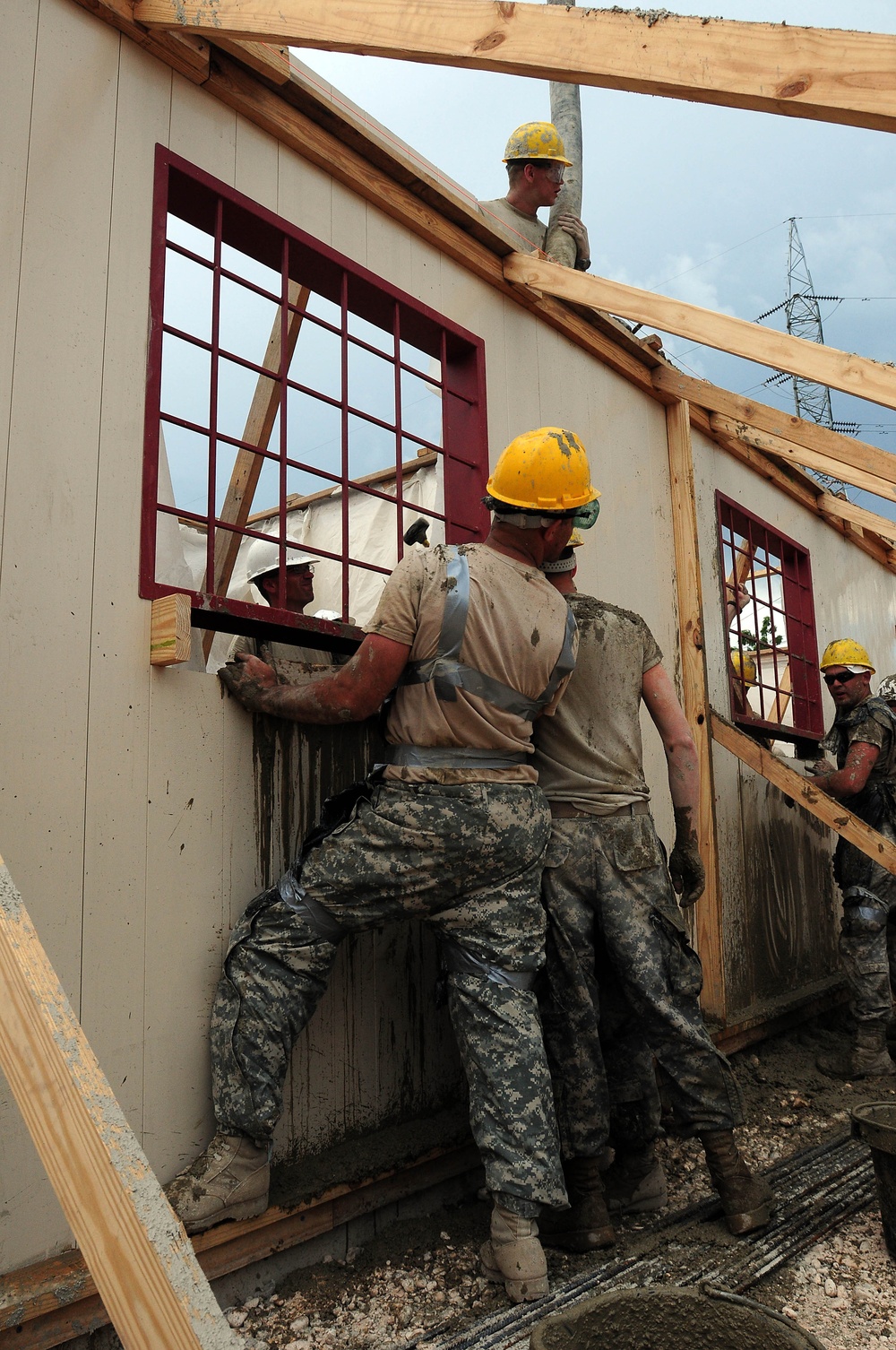 Building is what we do; Army Engineers Build Schools, Medical Clinics