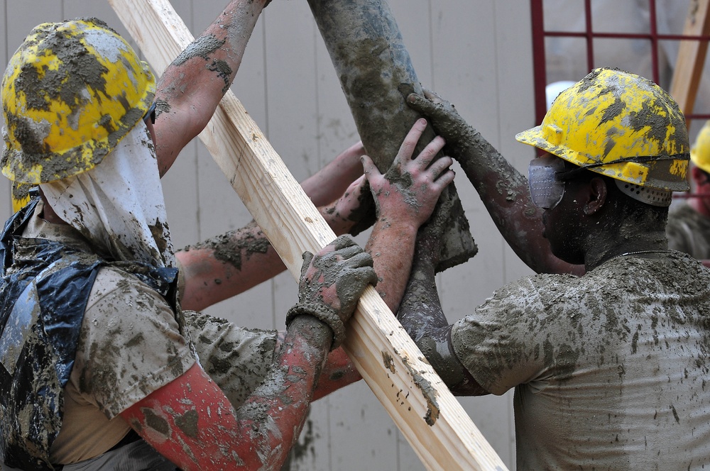 Building is what we do; Army Engineers Build Schools, Medical Clinics