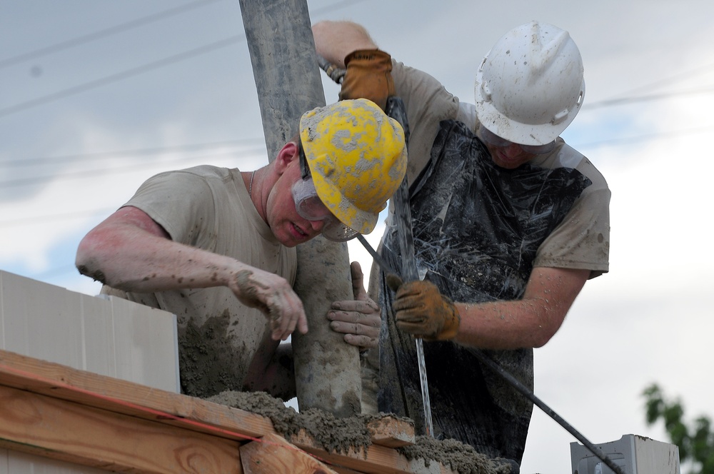 Building is what we do; Army Engineers Build Schools, Medical Clinics