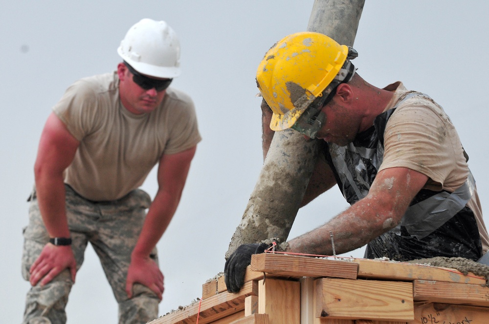 Building is what we do; Army Engineers Build Schools, Medical Clinics