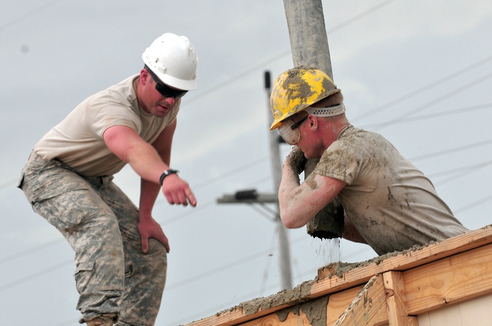 Building is what we do; Army Engineers Build Schools, Medical Clinics