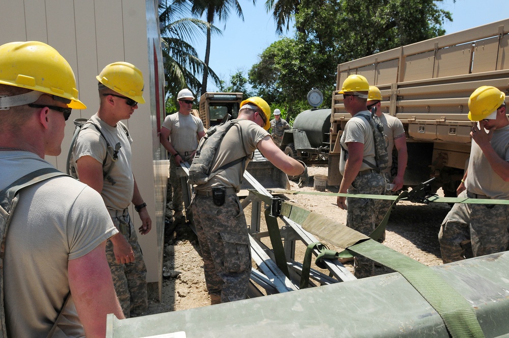 Building is what we do; Army Engineers Build Schools, Medical Clinics