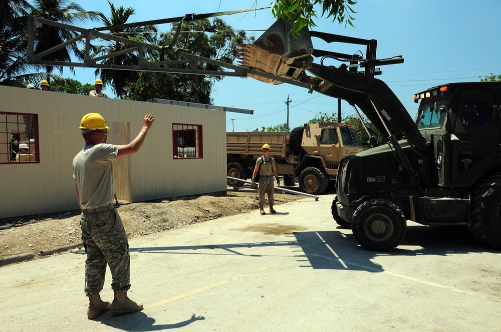 Building is what we do; Army Engineers Build Schools, Medical Clinics