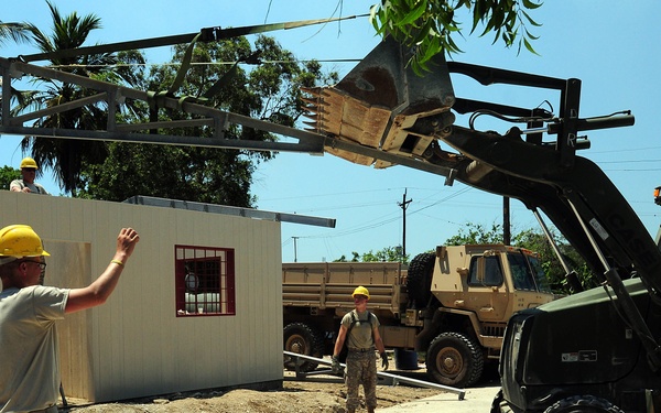Building is what we do; Army Engineers Build Schools, Medical Clinics