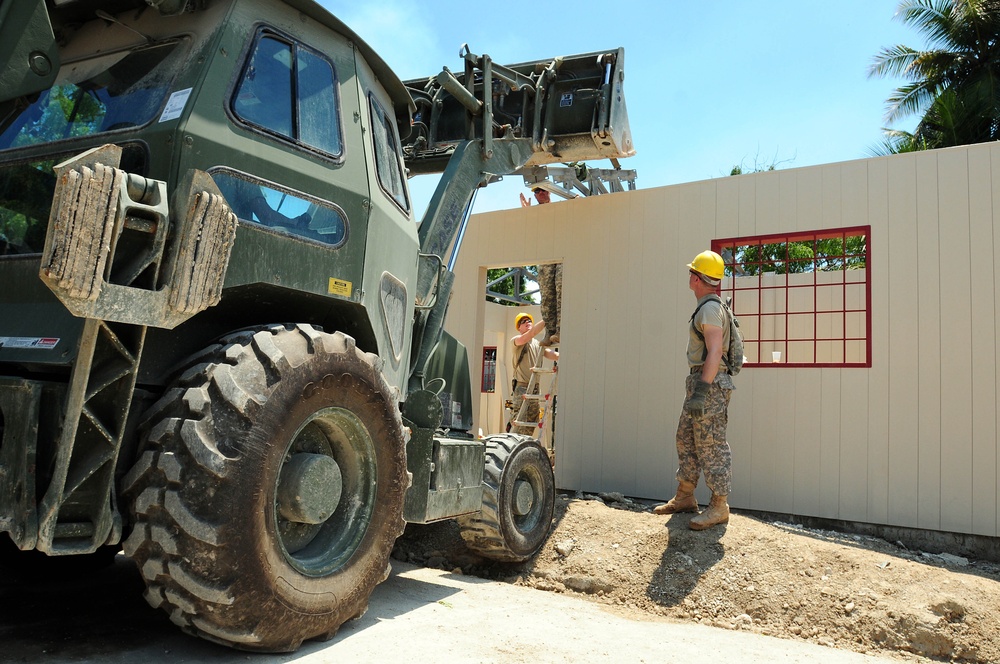 Building is what we do; Army Engineers Build Schools, Medical Clinics