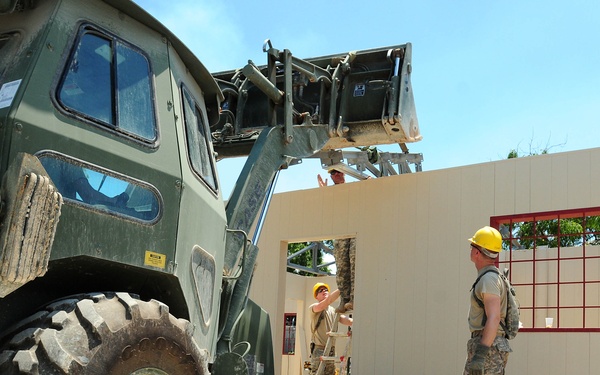 Building is what we do; Army Engineers Build Schools, Medical Clinics