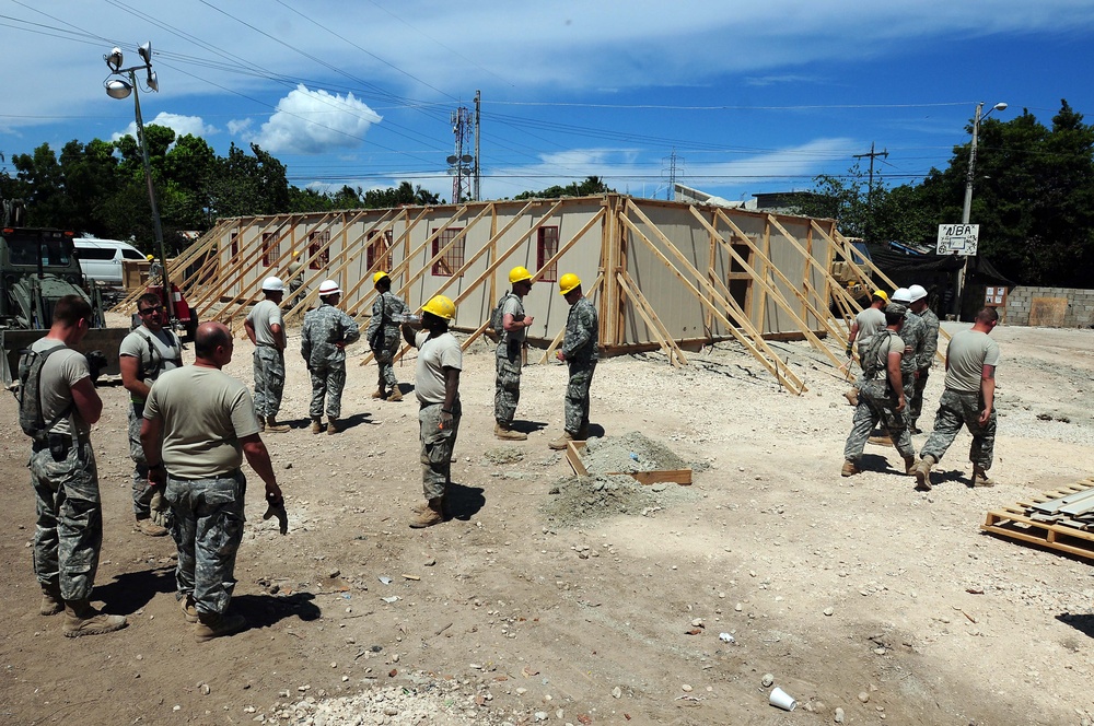 Building is what we do; Army Engineers Build Schools, Medical Clinics