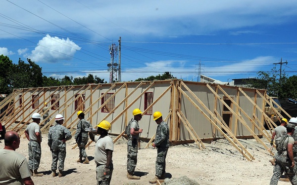 Building is what we do; Army Engineers Build Schools, Medical Clinics