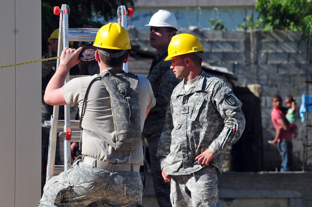 Building is what we do; Army Engineers Build Schools, Medical Clinics