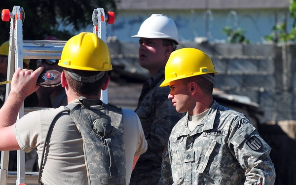 Building is what we do; Army Engineers Build Schools, Medical Clinics