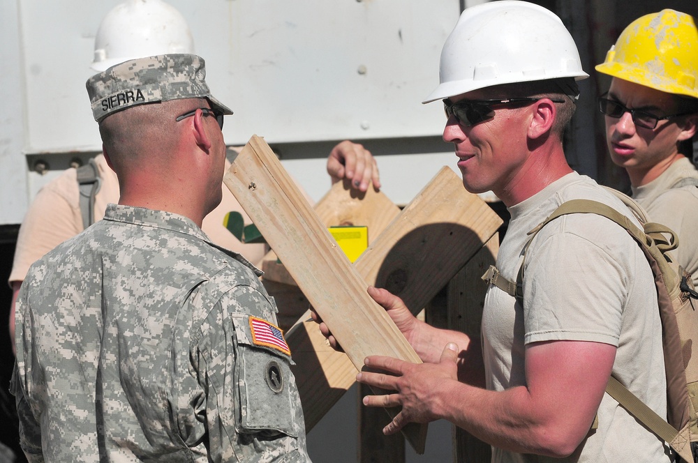 Building is what we do; Army Engineers Build Schools, Medical Clinics