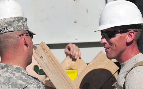 Building is what we do; Army Engineers Build Schools, Medical Clinics
