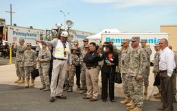 Distinguished Visitors View Training at HACC