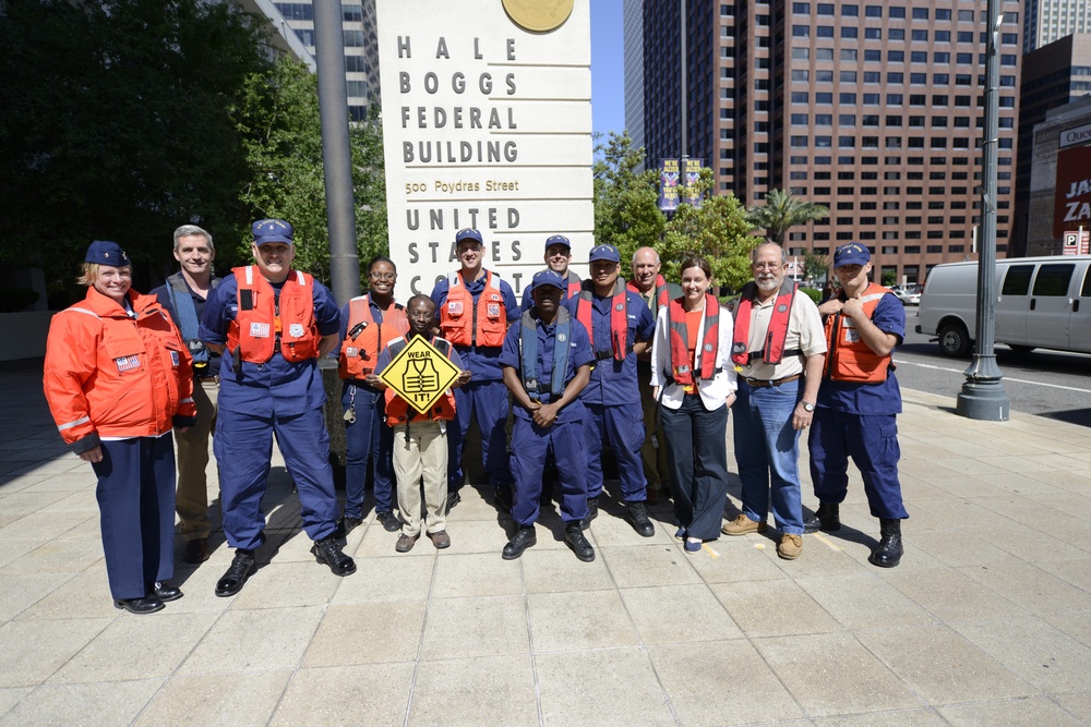 Wear your life jacket to work day