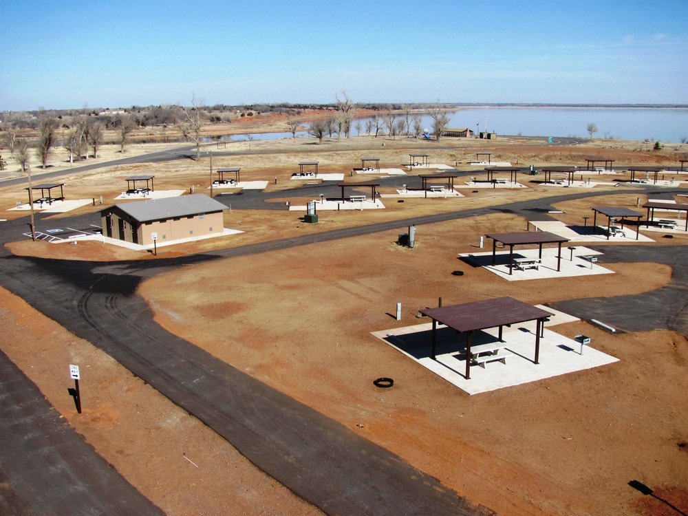 New boat ramp ready, other facilities almost complete at tornado-damaged area of Canton Lake
