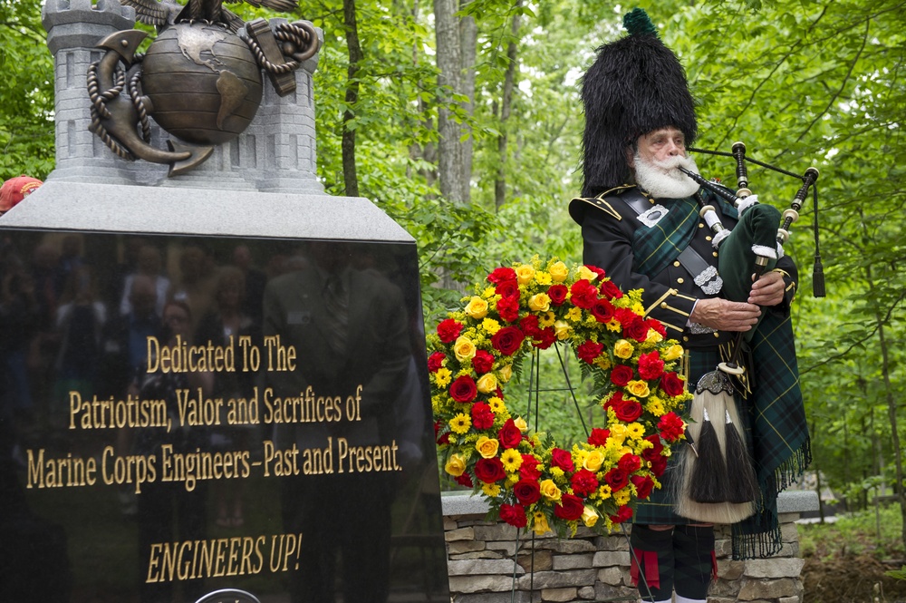 Marine Corps Engineer Association Monument Dedication Ceremony