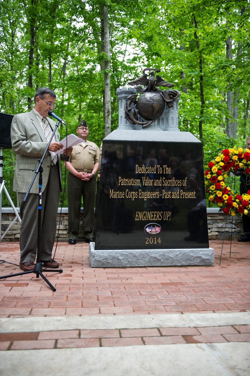 Marine Corps Engineer Association Monument Dedication Ceremony