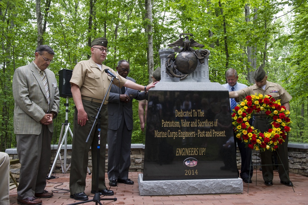 Marine Corps Engineer Association Monument Dedication Ceremony