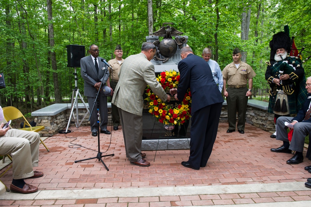 Marine Corps Engineer Association Monument Dedication Ceremony