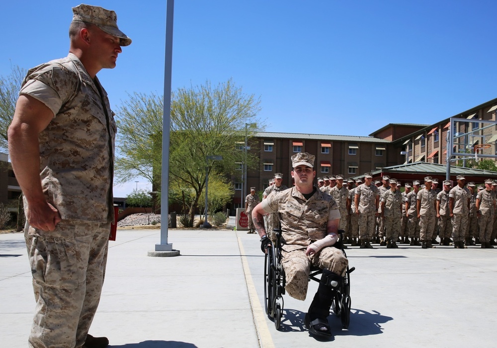 ‘Cutting Edge’ Marine promoted after deployment