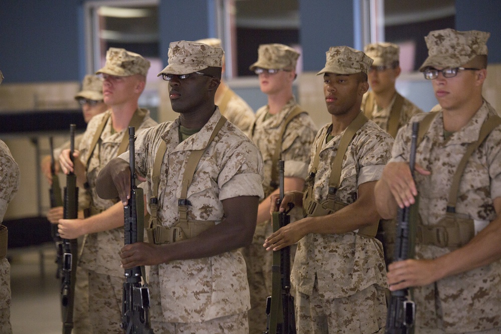 Photo Gallery: Marine recruits learn discipline, teamwork through close-order drill on Parris Island