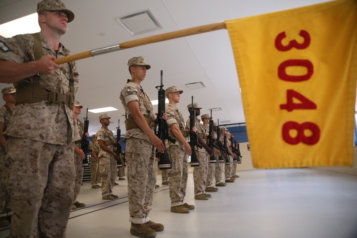Photo Gallery: Marine recruits learn discipline, teamwork through close-order drill on Parris Island
